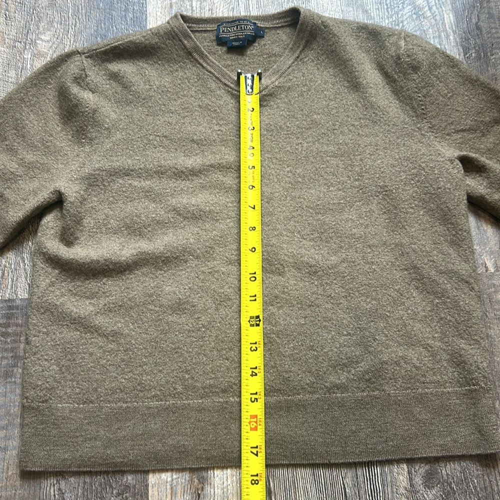 Pendleton V Neck Sweater - image 5